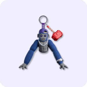 Scary Baboon Plushie KJ1